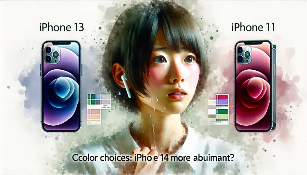 Color choices: iPhone 13 or 14 more abundant?